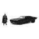 Batman 2022 Hollywood Rides - Réplique 1/24 Batmobile métal 2022 avec figurine Batman