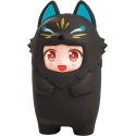 Nendoroid More - Accessoire Kigurumi Face Parts Case pour figurines Nendoroid Black Kitsune 10 cm