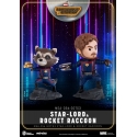 Marvel - Figurines Mini Egg Attack Guardians of the Galaxy 3 Star Lord & Rocket Raccoon 8-10 cm