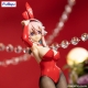 Super Sonico - Statuette BiCute Bunnies Red Ver. 28 cm