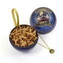 Harry Potter - Décoration sapin avec collier Hogwarts School of Witchcraft and Wizardry