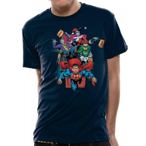 Justice League - T-Shirt Pow