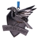 Harry Potter - Décoration sapin Ravenclaw Crest (Silver) 6 cm