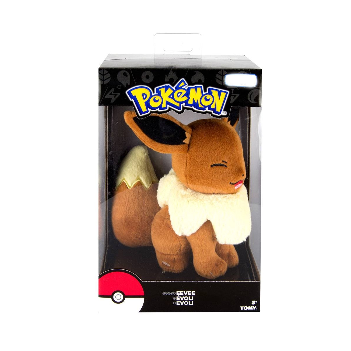 Pokémon - Peluche Évoli Ver. 01 20 cm - Peluches - LDLC