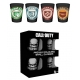 Call of Duty - Set 4 verres à liqueur Premium Perks