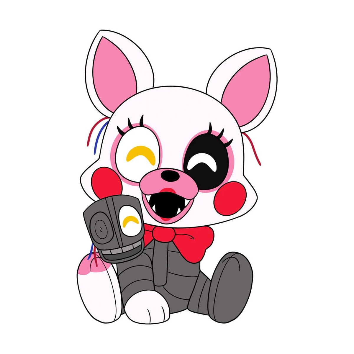 Mangle cheap fnaf peluche