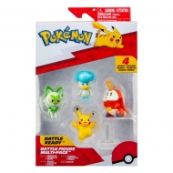 Pokémon Gen IX - Pack 4 figurines Battle Figure Set