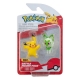 Pokémon Gen IX - Pack 2 figurines Battle Figure Pack Pikachu & Poussacha 5 cm