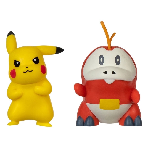 Pokémon Gen IX - Pack 2 figurines Battle Figure Pack Pikachu & Chochodile 5 cm