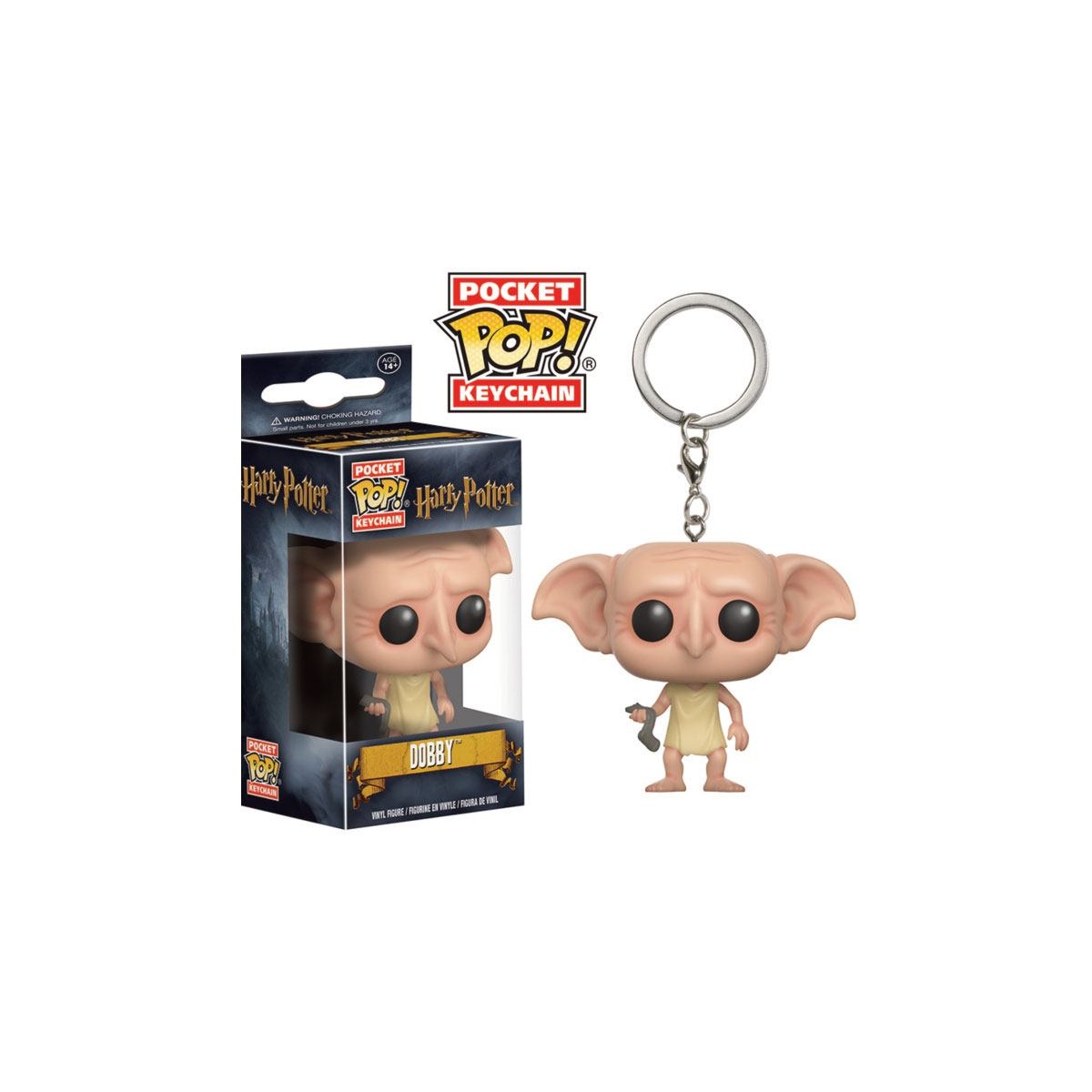 Porte-cles - Harry Potter - Chaussette Dobby, Micromania-Zing