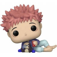 Jujutsu Kaisen - Figurine POP! Itadori w/ Tsukamoto Doll 9 cm