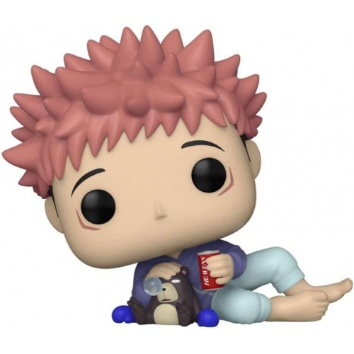 Jujutsu Kaisen - Figurine POP! Itadori w/ Tsukamoto Doll 9 cm