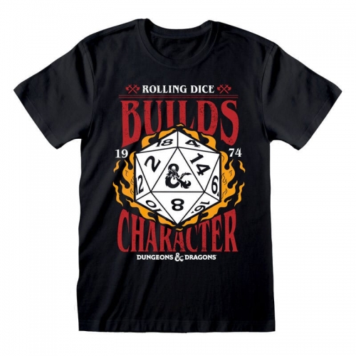 Dungeons & Dragons - T-Shirt Builds Character 