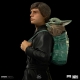 Star Wars Book of Boba Fett - Statuette 1/10 Art Scale Luke Skywalker & Grogu Training 20 cm