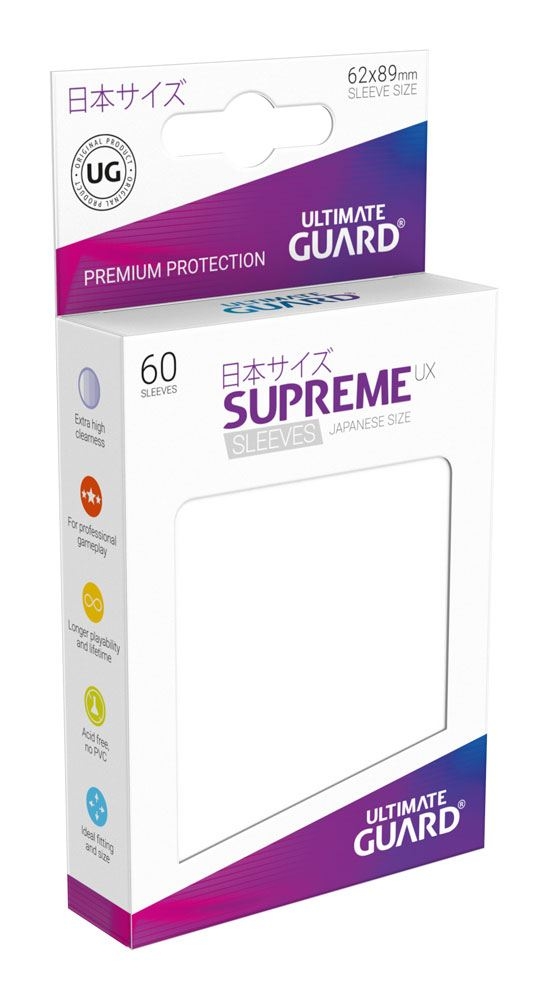 ULTIMATE GUARD 100 POCHETTES CLASSIC SOFT SLEEVES FORMAT JAPONAIS