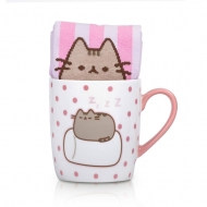 Pusheen - Mug avec paire de chaussettes Marshmallow