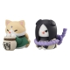 Naruto Shippuden - Mega Cat Project trading figures Nyanto! The Big Nyaruto Series The Sannin Set 10 cm (With Gift)