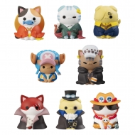 One Piece - Mega Cat Project trading figures NyanPieceNyan! Vol. 1 I'm Gonna Be King of Paw-Rates 3 cm (8)