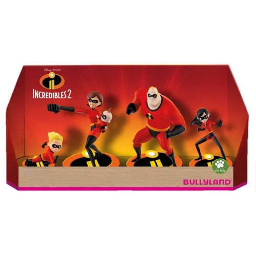 Les Indestructibles 2 - Pack 4 figurines 4-9 cm