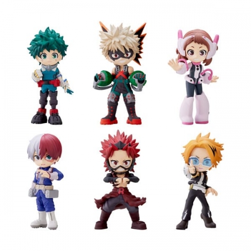 My Hero Academia - Pack 6 figurines My Hero Academia Vol.1 9 cm