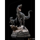 Jurassic World Le Monde d'après - Statuette 1/10 Deluxe Art Scale Blue and Beta 20 cm