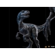 Jurassic World Le Monde d'après - Statuette 1/10 Deluxe Art Scale Blue and Beta 20 cm