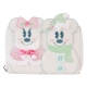 Disney - Porte-monnaie Minnie & Mickey Pastel Snowman By Loungefly