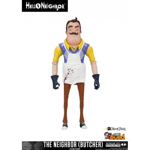 Hello Neighbor - Figurine The Neighbor (Butcher) 13 cm