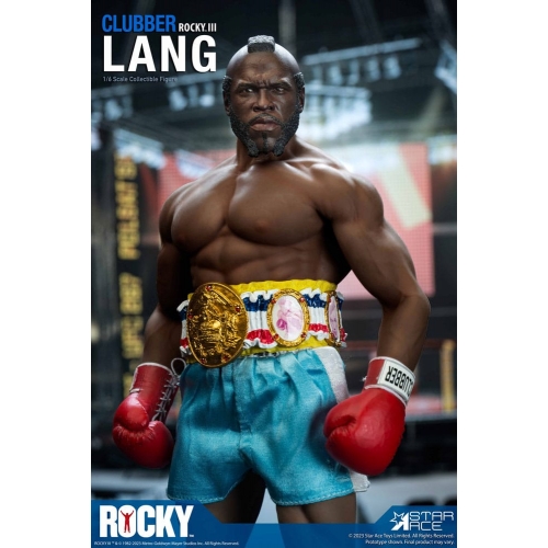 Rocky III - Statuette 1/6 Clubber Lang Deluxe Version 30 cm