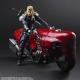 Final Fantasy VII Remake Play Arts Kai - Figurine et véhicule Roche & Bike