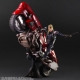 Final Fantasy VII Remake Play Arts Kai - Figurine et véhicule Roche & Bike