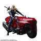 Final Fantasy VII Remake Play Arts Kai - Figurine et véhicule Roche & Bike