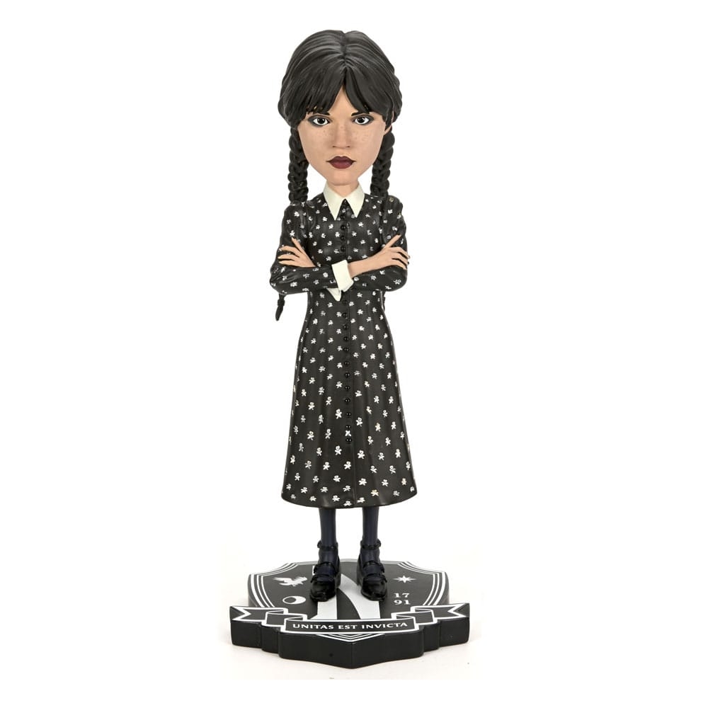 Mercredi - Figurine Head Knocker Mercredi Addams 21 cm - Figurine-Discount