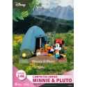 Disney - Diorama D-Stage Campsite Series Mini & Pluto 10 cm