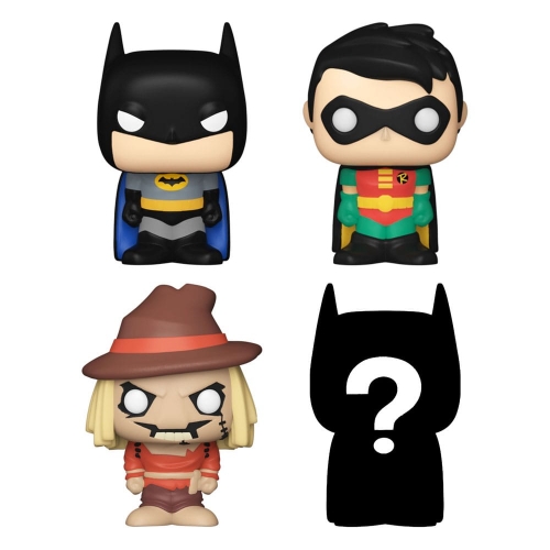 DC Comics - Pack 4 figurines Bitty POP! Batman 2,5 cm