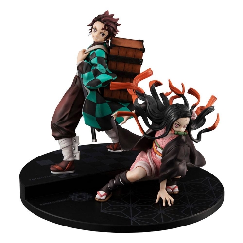 Demon Slayer Kimetsu no Yaiba Precious G.E.M. Series - Statuettes Kamado Brother & Sister 13 - 17 cm