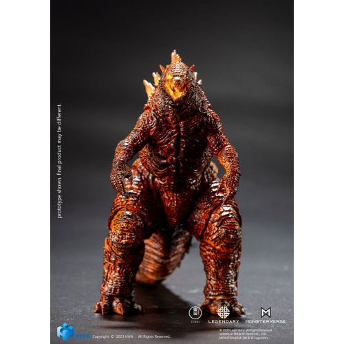 Godzilla - Figurine Exquisite Basic : King of the Monsters Burning 18 cm