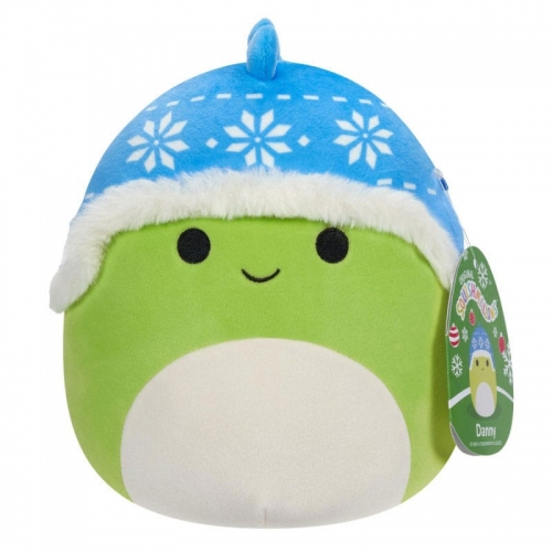 Squishmallows - Peluche Christmas Danny the Dinosaur 12 cm