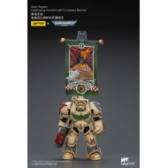 Warhammer 40k - Figurine 1/18 Dark Angels Deathwing Ancient with Company Banner 12 cm