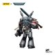 Warhammer 40k - Figurine 1/18 Grey Knights Interceptor Squad Interceptor with Storm Bolter and Nemesis Force Sword 12 cm