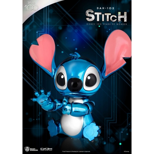 Disney 100 Years of Wonder - Figurine Dynamic Action Heroes 1/9 Stitch 16 cm