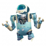 Original Character - Figurine Plastic Model Kit Alloy Articulated Assemblable Model Topupu Robot 12 cm