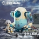 Original Character - Figurine Plastic Model Kit Alloy Articulated Assemblable Model Topupu Robot 12 cm