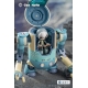 Original Character - Figurine Plastic Model Kit Alloy Articulated Assemblable Model Topupu Robot 12 cm