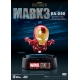 - Iron Man 3 - Diorama lumineux Egg Attack Iron Man Mark III The First Ten Years Edition 16 cm