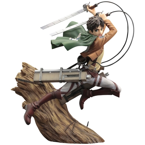 L'Attaque des Titans - Statuette ARTFXJ 1/8 Eren Yeager Renewal Package Ver. 26 cm