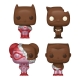 DC Valentines - Pack 4 figurines Pocket POP! Choc 4 cm