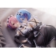 Re:Zero Starting Life in Another World - Statuette 1/7 Ram & Rem 9 cm