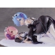 Re:Zero Starting Life in Another World - Statuette 1/7 Ram & Rem 9 cm