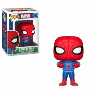 Marvel Comics - Figurine POP! Bobble Head Spider-Man (Ugly Sweat) 9 cm